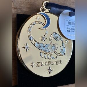 Lou Benesch for Anthropologie Scorpio ornament. NWT